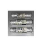 Τσάντα t-shirt διαφανή ρολό HDPE 37cm 200 τεμ