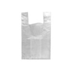 Τσάντα T-Shirt διαφανή HDPE DELUXE 37cm