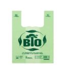 Τσάντα T-Shirt Tessera κομποστοποιήσιμη πράσινη 30Χ60 cm