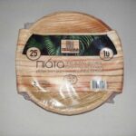 Πιάτα Στρογγυλά Φύλλα Φοίνικα Ø25cm.