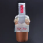 Σακούλα ποτηροθήκη 1 θέσης Cup Ring 100 τεμ