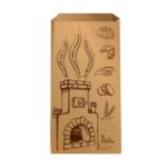 Χαρτοσακούλα KRAFT "Φούρνος" 17Χ33cm